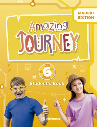 [9788466826778] AMAZING JOURNEY 6 STD MADRID