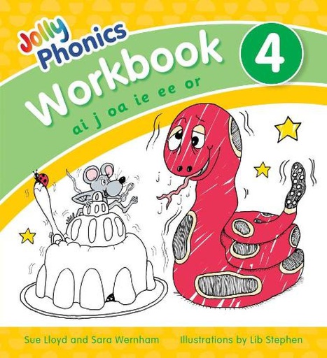 [9781844146543] JOLLY PHONICS WORKBOOK 4 PRECURS