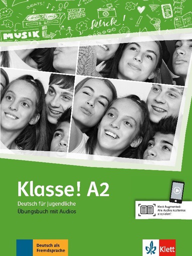 [9783126071321] KLASSE! A2, LIBRO DE EJERCICIOS