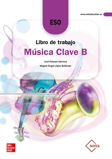 [9788448631475] MÚSICA CLAVE B NOVA. LIBRO DE TRABAJO. EDICIÓN LOMLOE