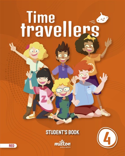 [9788417911478] TIME TRAVELLERS 4 RED STUDENT`S