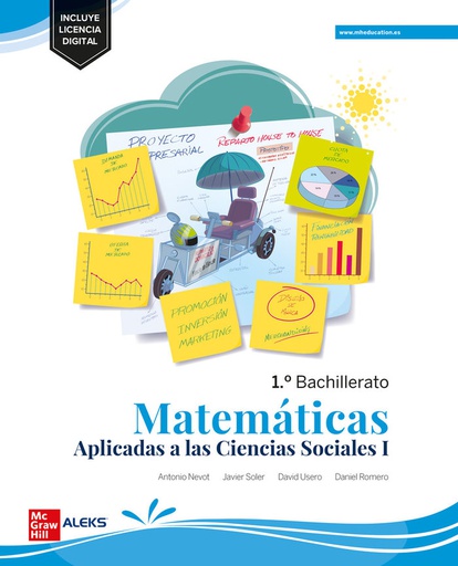 [9788448632656] MATEMÁTICAS APLICADAS A LAS CIENCIAS SOCIALES 1 BACHILLERATO. EDICIÓN LOMLOE