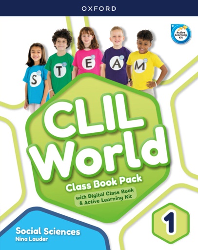 [9780190547073] CLIL WORLD SOCIAL SCIENCE P1 CB PACK MAD