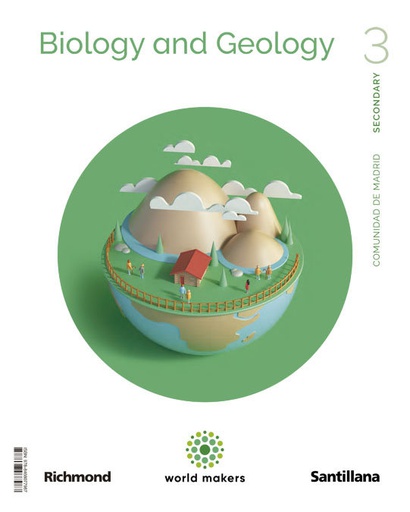 [9788468077987] BIOLOGY GEOLOGY 3ºESO MADRID 22 WORLD MAKERS