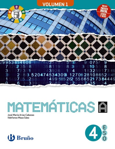 [9788469634042] ESO 4 - MATEMATICAS A (TRIM) - 5 ETAPAS