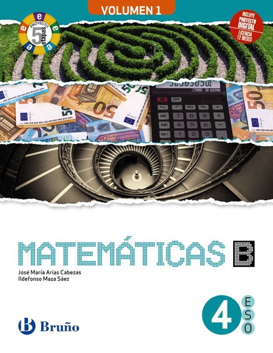 [9788469634233] ESO 4 - MATEMATICAS B (TRIM) - 5 ETAPAS