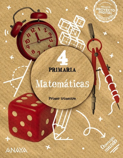 [9788414319802] MATEMÁTICAS 4 - 4º EPR - OPERACIÓN MUNDO