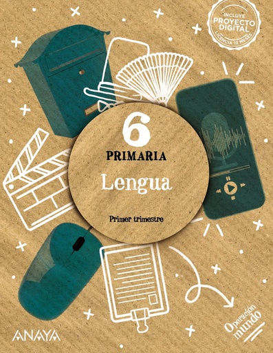 [9788414321836] LENGUA 6 - 6º EPR - OPERACIÓN MUNDO