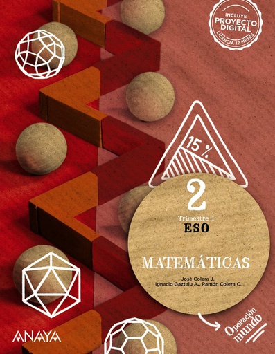 [9788414324950] MATEMÁTICAS 2 - ESO - OPERACIÓN MUNDO