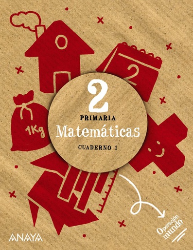 [9788467804317] MATEMÁTICAS 2. CUADERNO 1 - 2º EPR - OPERACIÓN MUNDO