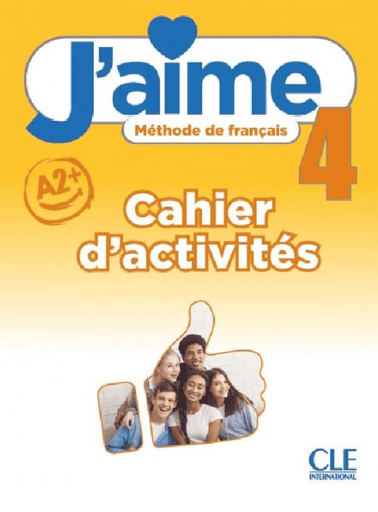 [9788414335758] J'AIME 4. CAHIER D'ACTIVITÉS