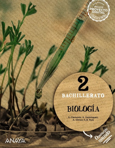 [9788414329771] BIOLOGÍA 2 - 2º BACH - OPERACIÓN MUNDO