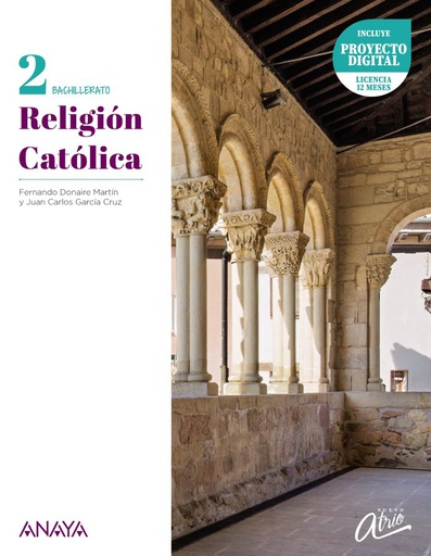 [9788414330197] RELIGIÓN CATÓLICA 2 - BACHILLERATO - NUEVO ATRIO