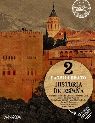 [9788414330012] HISTORIA DE ESPAÑA 2 - 2º BACH - OPERACIÓN MUNDO
