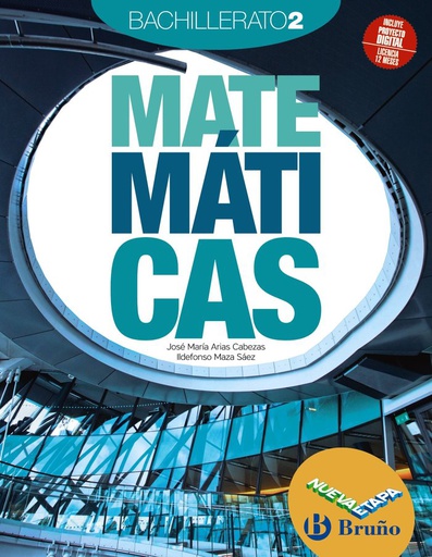 [9788469634219] MATEMÁTICAS 2 BACHILLERATO NUEVA ETAPA BRUÑO