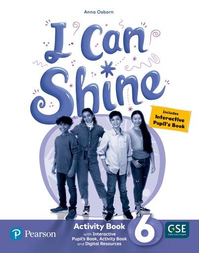 [9788420576725] EP 6 - I CAN SHINE 6 WB & INTERACTIVE ST-WB AND DIGITAL RESOURCES ACCESS CODE