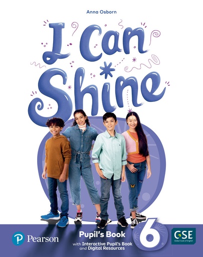 [9788420576701] I CAN SHINE 6 PUPIL'S BOOK & INTERACTIVE PUPIL'S BOOK AND DIGITALRESOURCES ACCESS CODE - EPR
