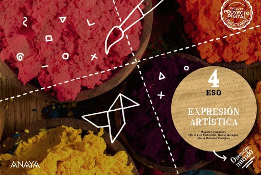 [9788414328453] EXPRESIÓN ARTÍSTICA 4 (OPCIÓN FUNGIBLE) - ESO - OPERACIÓN MUNDO