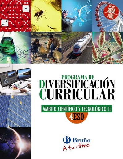 [9788469634127] ESO 4 - DIVERSIF CURRICULAR AMBITO CIENTIFICO Y TECNOLOGICO 4 - A TU RITMO