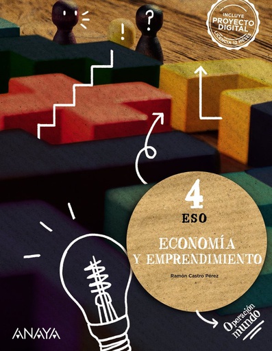 [9788414329177] ECONOMÍA Y EMPRENDIMIENTO 4. - ESO - OPERACIÓN MUNDO