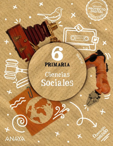 [9788414323663] CIENCIAS SOCIALES 6. - 6º EPR - OPERACIÓN MUNDO