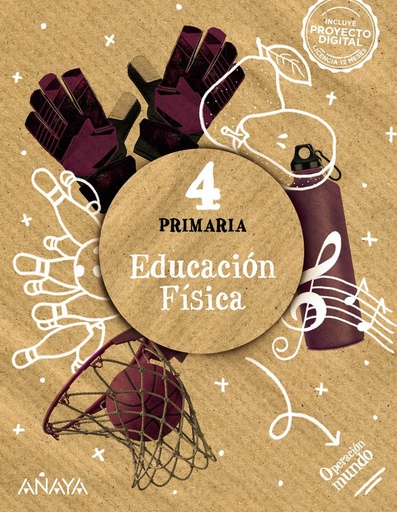 [9788414321744] EDUCACIÓN FÍSICA 4 - 4º EPR - OPERACIÓN MUNDO