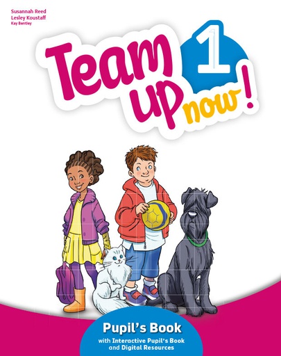 [9788420576831] TEAM UP NOW! 1 PUPIL'S BOOK & INTERACTIVE PUPIL'S BOOK AND DIGITALRESOURCES ACCESS CODE - EPR