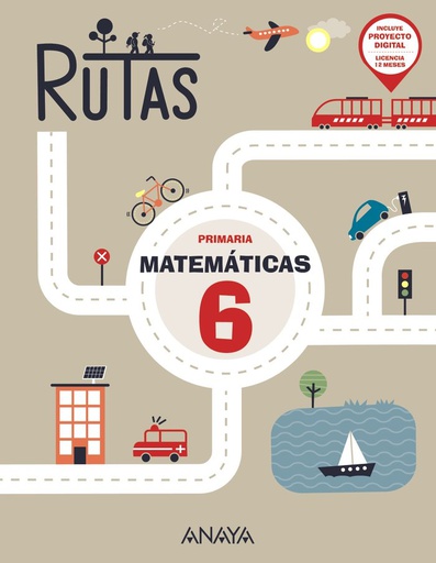[9788414322307] MATEMÁTICAS 6. RUTAS - EPR