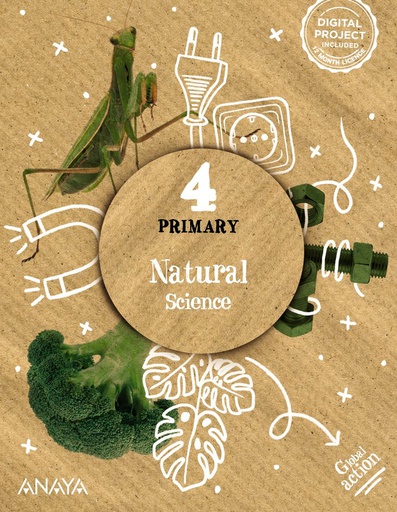 [9788414330579] NATURAL SCIENCE 4. PUPIL'S BOOK - 4º EPR - GLOBAL ACTION