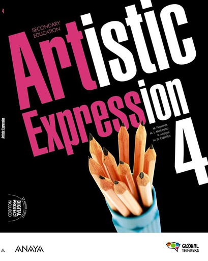[9788414332009] ARTISTIC EXPRESSION 4. STUDENT'S BOOK - 4º ESO - GLOBAL THINKERS