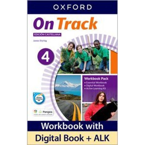 [9780194860734] ON TRACK 4 WB +OP (CAS)