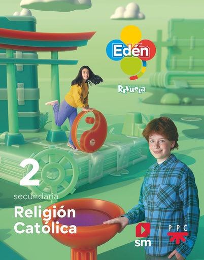 [9788498565034] 2 ESO RELIGION CATOLICA EDEN 23 REVUELA