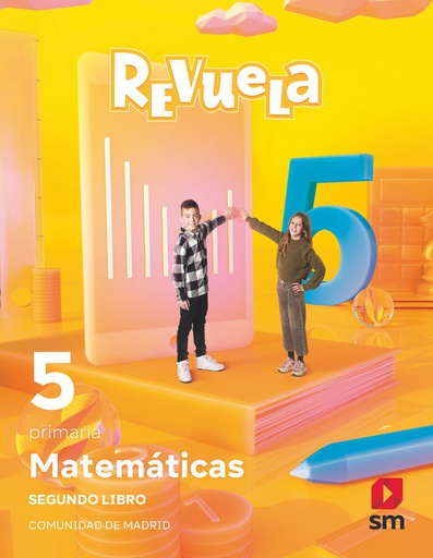 [9788419102805] 5 EP MATEMATICAS TRIM TEMATICOS 23 (MAD) REVUELA