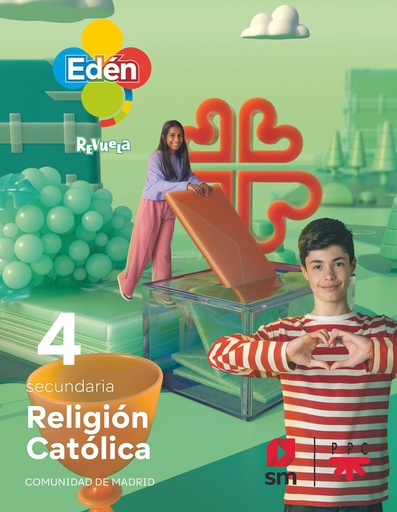 [9788498565164] 4 ESO RELIGION CATOLICA EDEN (MAD) 23 REVUELA