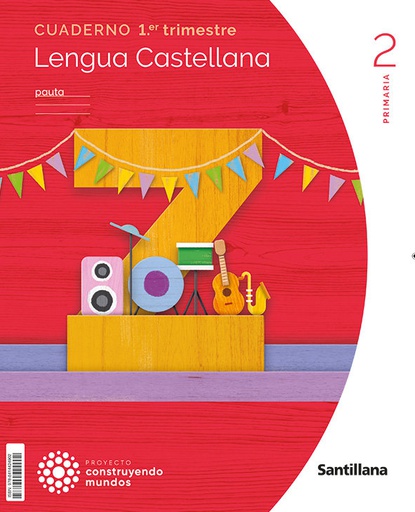 [9788414424902] LENGUA CUADERNO 1 2ºEP PAUTA 23 CONSTRUYENDO MUNDOS