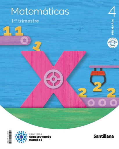 [9788414407691] MATEMATICAS 4ºEP MOCHILA LIGERA 23 CONSTRUYENDO MUNDOS