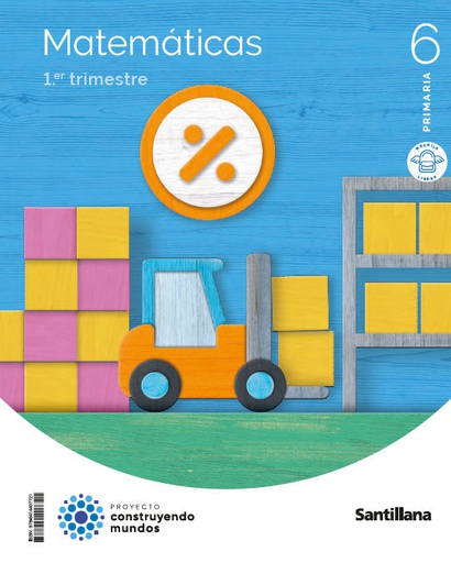 [9788414407721] MATEMATICAS 6ºEP MOCHILA LIGERA 23 CONSTRUYENDO MUNDOS
