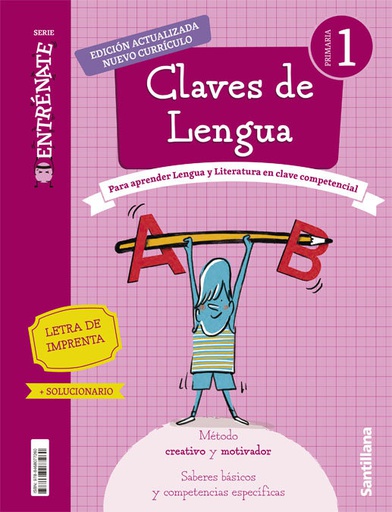 [9788468077260] 1PRI CUAD LENGUA SCRIPT ENTREN CAST ED22