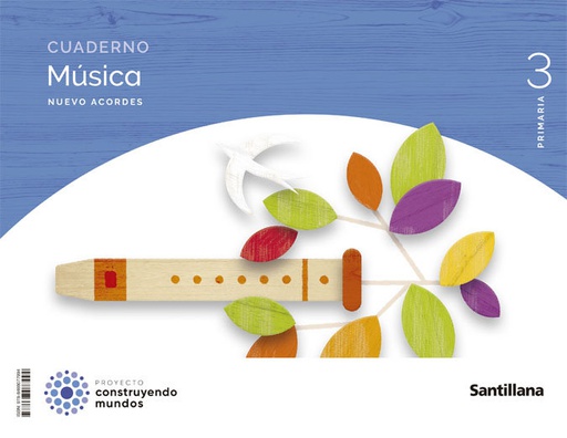 [9788468077994] 3PRI CUAD MUSICA NUEVO ACORDES CM ED22