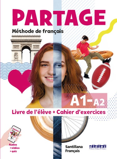 [9788490498224] PARTAGE A1/A2 LIVRE+CAHIER