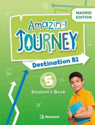 [9788466840200] AMAZING J. DESTINATION B1 5 STD MADRID