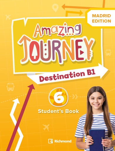 [9788466840217] AMAZING J. DESTINATION B1 6 STD MADRID