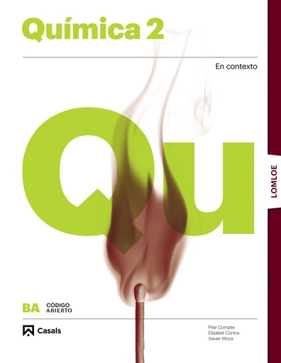 [9788421874561] QUIMICA 2ºBACH 23 LOMLOE CODIGO ABIERTO