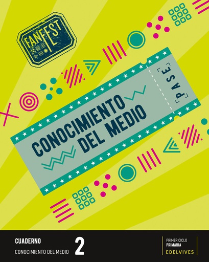 [9788414039977] CUADERNO CONOCIMIENTO MEDIO 2ºEP 23 FANFEST