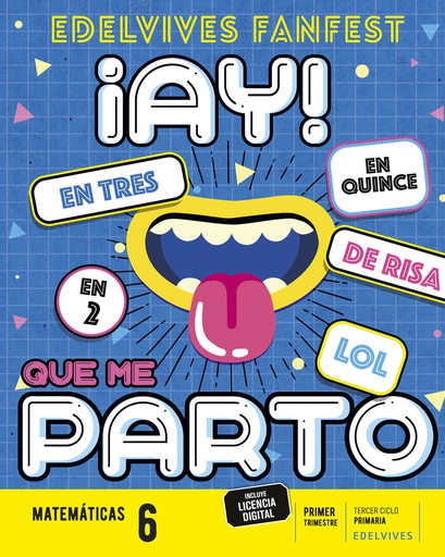 [9788414043981] MATEMATICAS 6ºEP 23 FANFEST