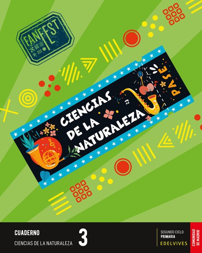 [9788414045596] CUADERNO CIENCIAS NATURALEZA 3ºEP MADRID 23 FANFEST
