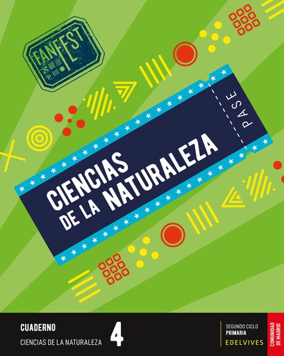 [9788414045626] CUADERNO CIENCIAS NATURALEZA 4ºEP MADRID 23 FANFEST