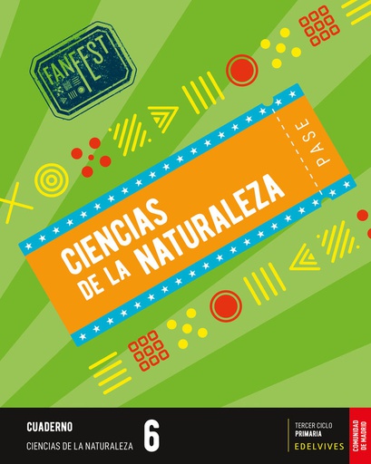 [9788414045688] CUADERNO CIENCIAS NATURALEZA 6ºEP MADRID 23 FANFEST