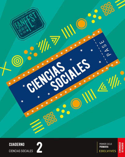 [9788414045756] CUADERNO CIENCIAS SOCIALES 2ºEP MADRID 23 FANFEST