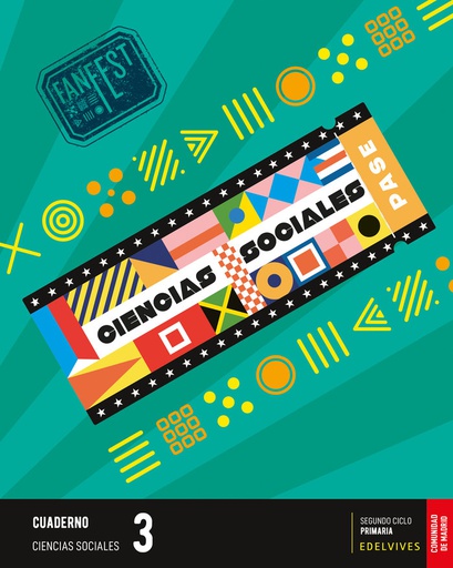 [9788414045787] CUADERNO CIENCIAS SOCIALES 3ºEP MADRID 23 FANFEST